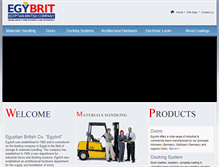 Tablet Screenshot of egybrit.com